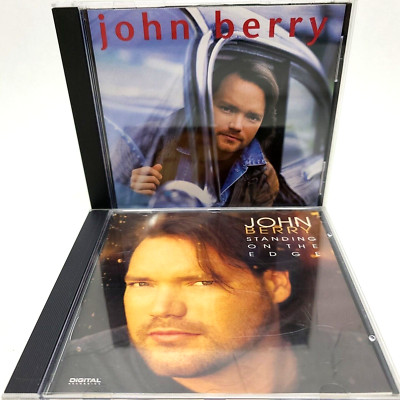 John Berry CD Lot of 2 - Self-Titled and Standing On The Edge VERY GOOD PLUS