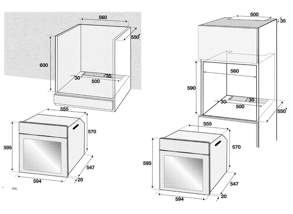 Einbaubackofen BEKO BIC22100X Backöfen 77 Liter Edelstahl Einbau-Backofen - Bild 3 von 4