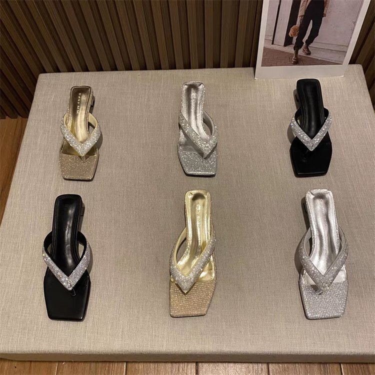 PANTOFOLA D’ORO Sandali infradito donna K itten tacco infradito FAshion pantofole perizoma scarpe nuove