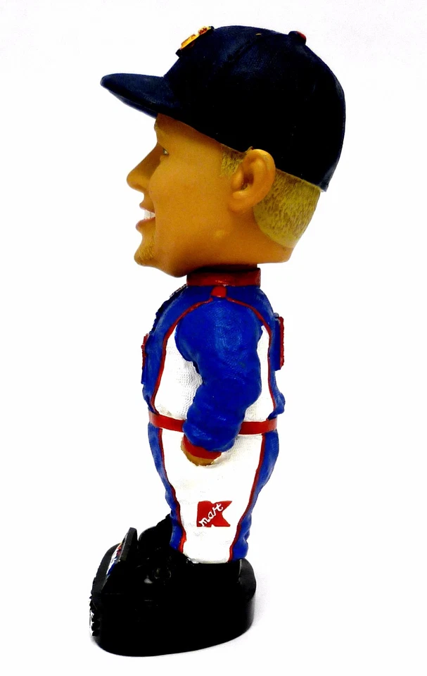 COLECCIONABLE - TODD BODINE K-MART BOBBLE HEAD, NASCAR, GENUINO PINTADO A MANO - NUEVO Foto 4 de 4