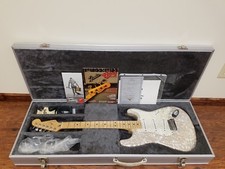 Fender Moto Stratocaster Guitar Amp & Stand Mother Of Toilet Pearl Finish 1995