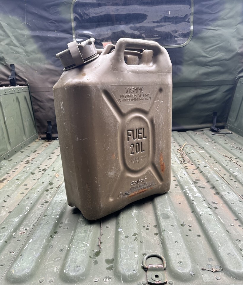 US Army Tanica Di Carburante Diesel Da 20 Ltr Per Humvee Jeep Campo ...