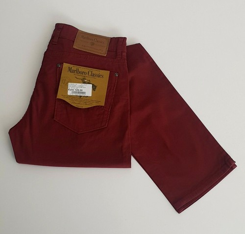 Marlboro LC060491118 Pantalone in Cotone Jeans Uomo Regular -60 % OCCASIONE  | eBay