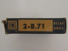 Package of 2 SQUARE D B.71 Thermal Overload Relay Heater Element B 71