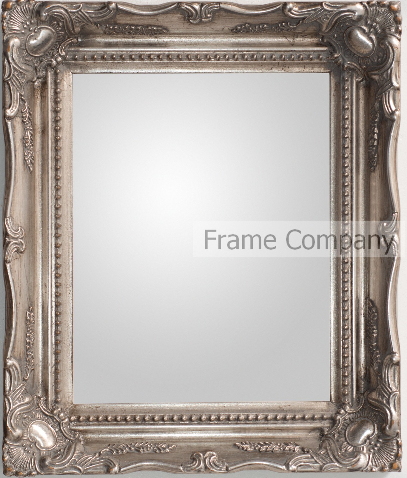 Baroque Swept Ornate Mirror Langley Wooden Classic Vintage Picture