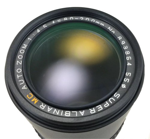 Super Albinar MC Auto Zoom f/4.5 Multi Coated Lens 80-200mm 55mm for Canon - Picture 2 of 11
