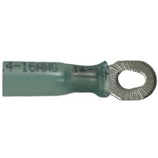 Heat Shrink Multi Ring Terminal 16-14 Gauge 6 8  10 Stud Connector - 10 Pack