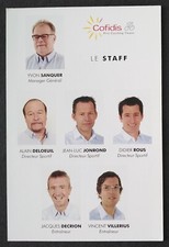 4027 Le Staff Cofidis Radsport Cycling Autogrammkarte