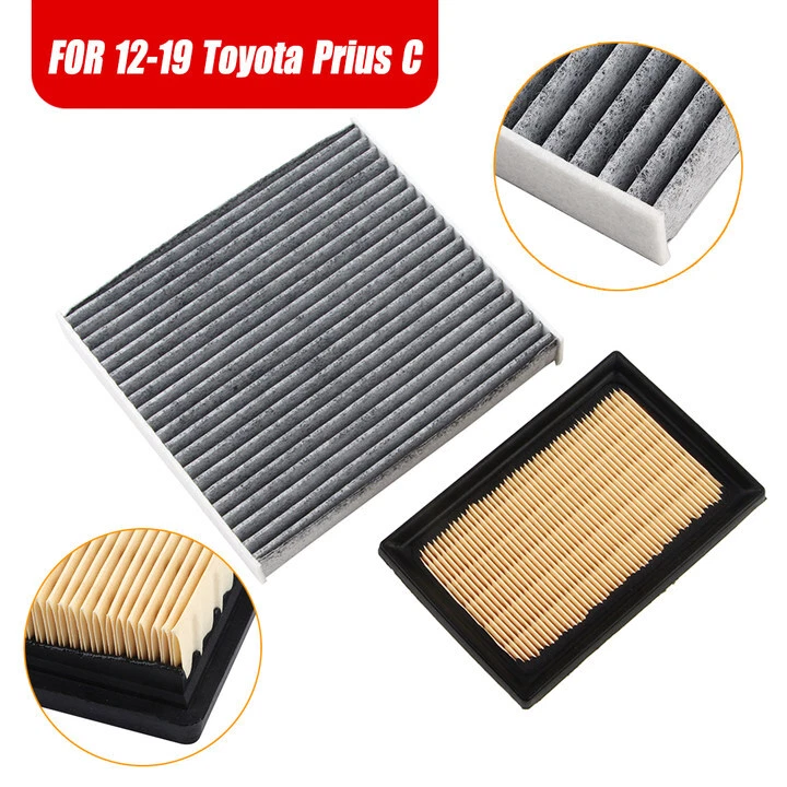 Engine Air Filter & Cabin Air Filter For 2012 2013-2018 2019 Toyota Prius C New Foto 2 de 4