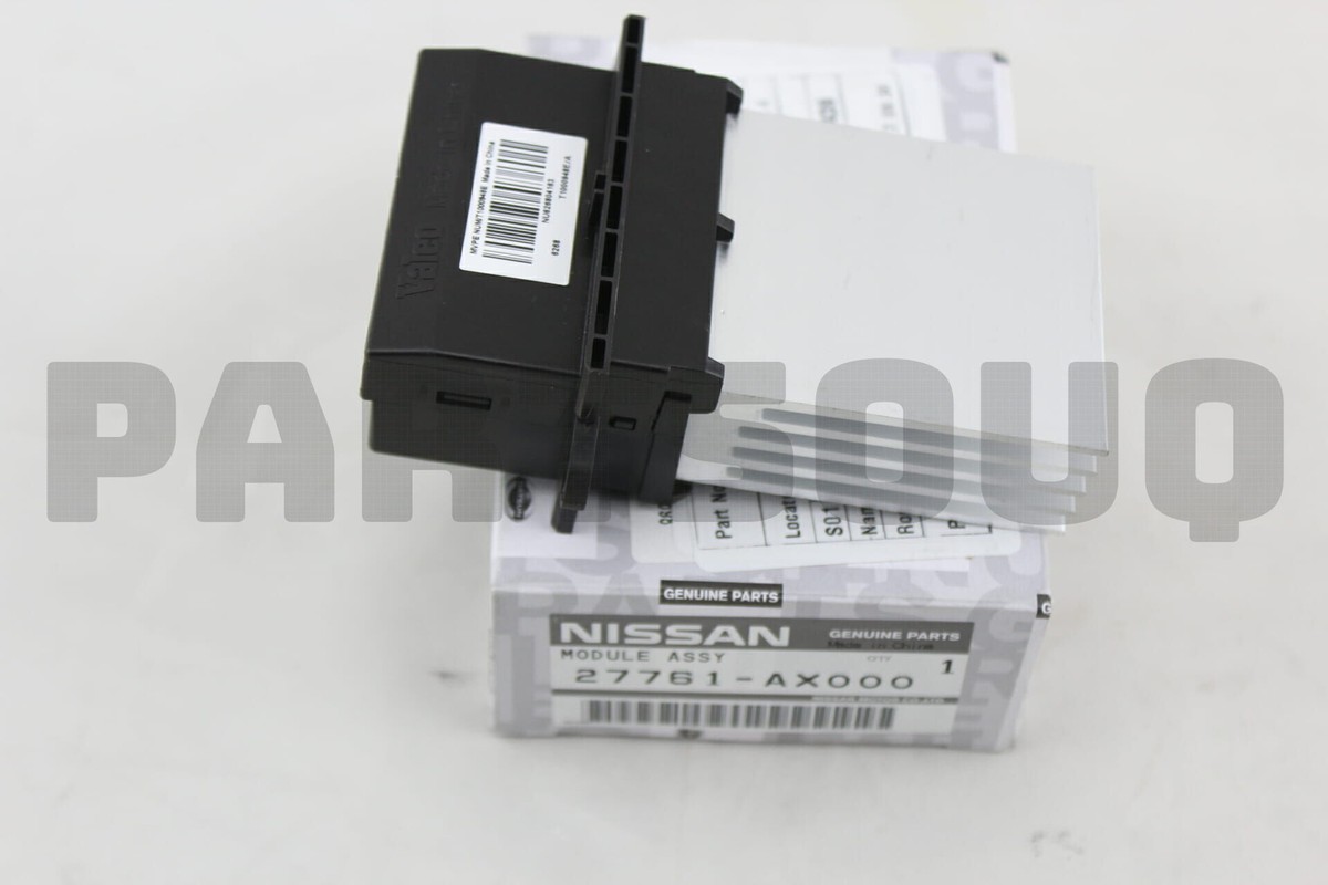 27761AX000 Genuine Nissan MODULE ASSY 27761-AX000 | eBay 27761AX000 Genuine Nissan MODULE ASSY 27761-AX000 | eBay