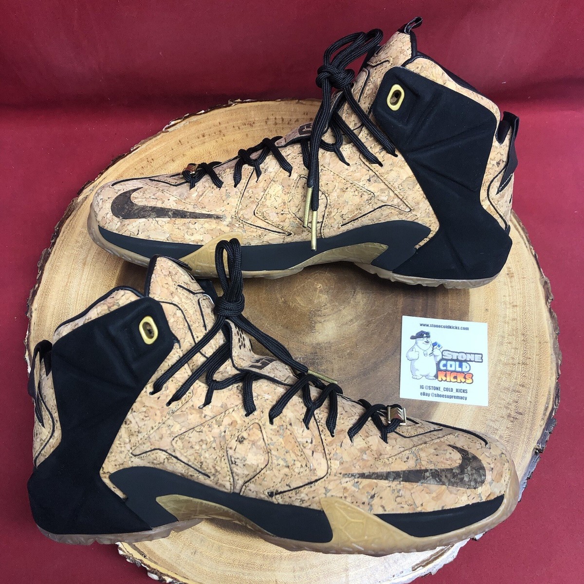 Size 9.5 - Nike LeBron 12 EXT Cork for sale online | eBay