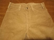 Vintage JC Penney Corduroy Pants Mens 30X30.5 Khaki Straight Leg