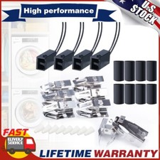 4 Pack Range Burner Receptacle Block 330031 for Whirlpool Kenmore Amana 814399