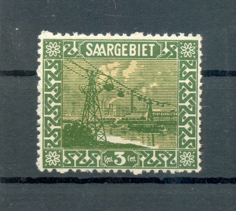 Saar 84II ABART** MNH POSTFRISCH (72436