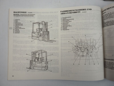 Toyota 7FGF FDF FGJ FDJF 15 - 35 Betriebsanleitung Gabelstapler Operators Manual::163495