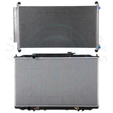 Radiator & AC Condenser Cooling Kit For 2005-2010 Honda Odyssey LX 3.5L V6