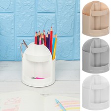 Multi Grid Pen Holder Divided Pencil Pot Stationery Desk Storage Organizer