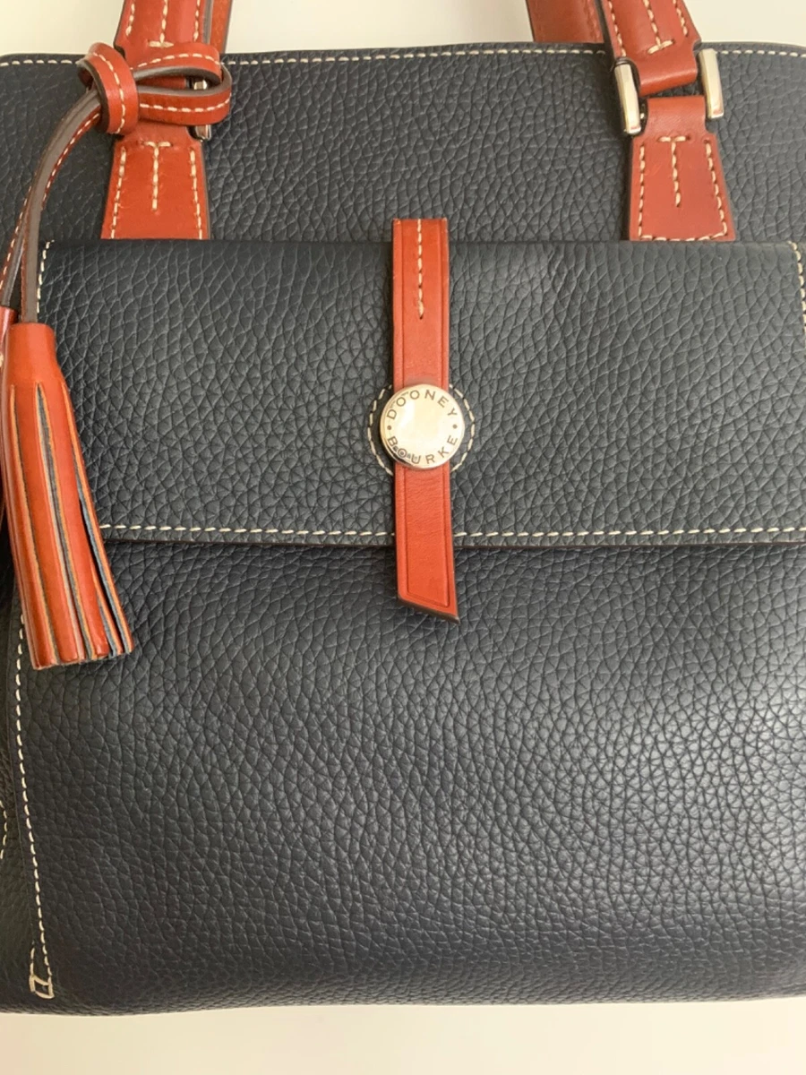 Dooney Bourke East West Cambridge shopper tote Satchel Midnight
