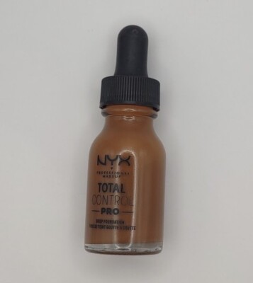 NYX PROFESSIONAL MAKEUP Total Control Drop Foundation  DEEP SABLE