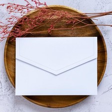 4x6 Envelopes Self Seal 50 PCS White A4 Invitations Wedding Greeting Cards
