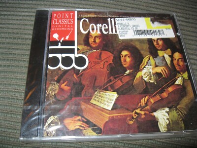 New, Sealed...Corelli: 4 Concerti Grossi - Audio CD By Arcangelo Corelli