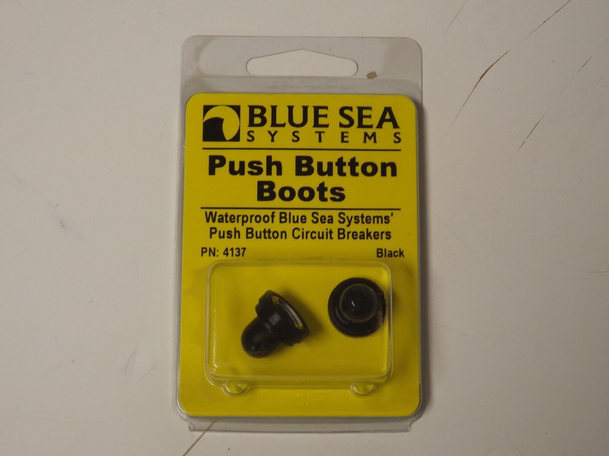 Blue Sea Systems waterproof push button boots 4137 circuit breaker