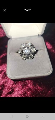 Multi diamond ring used 6 1/4ct and 1 1/3ct 7 diamonds all together 