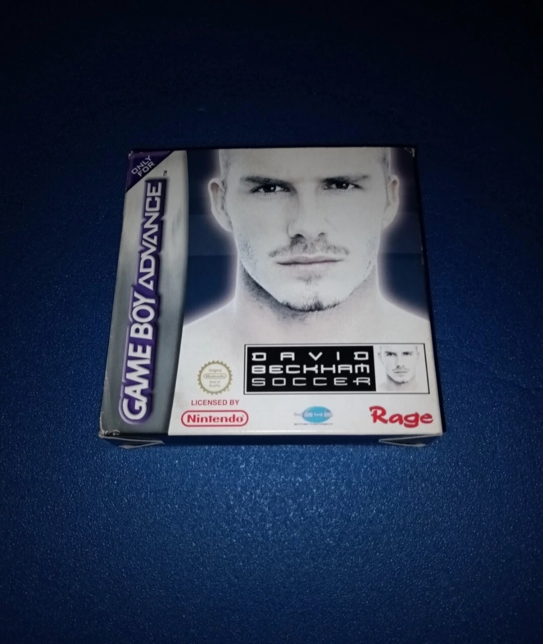 David beckham soccer gba game boy advance nintendo 