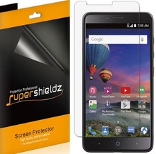 6X Protector de pantalla transparente Supershieldz protector protector para ZTE Grand X Max 2