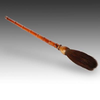VINTAGE CHINESE AUTHENTIC SCHOLAR'S CALLIGRAPHY BRUSH BI FOUR TREASURES CHINA