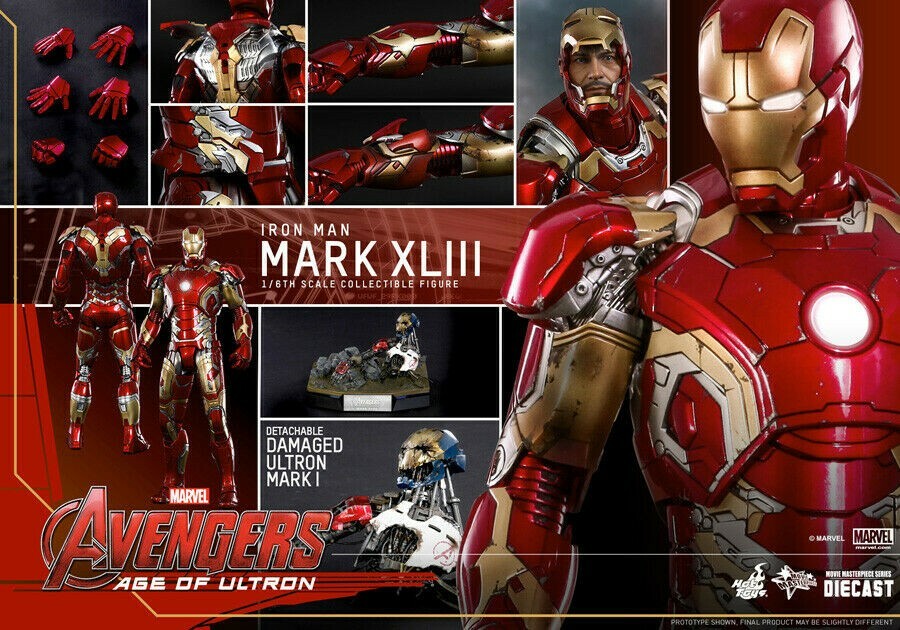 hot toys quarter scale iron man