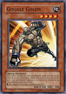 Goggle Golem - TAEV-EN023 - Common - 1st Edition x3 - Lightly Played