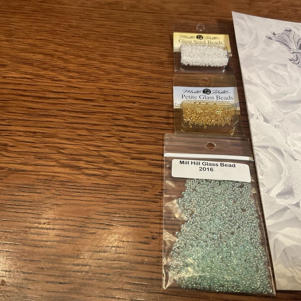 Mirabilia MILLENNIUM ANGEL by Nora Corbett Cross Stitch With 3 Bead Packs - Image 4 of 4