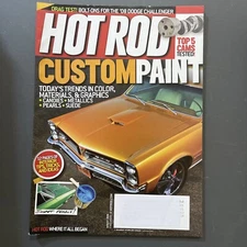 Hot Rod Magazine August 2008 Top 5 Cams Tested Custom Paint