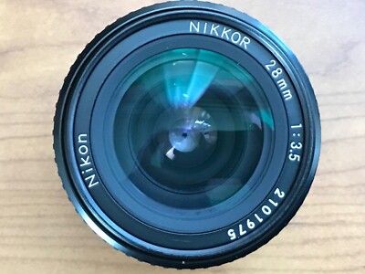 【美品】Nikon Ai-s NIKKOR 28mm F3.5 Exc+5] Nikon Ai-S Nikkor 28mm f/3.5 MF Lens Japan | eBay