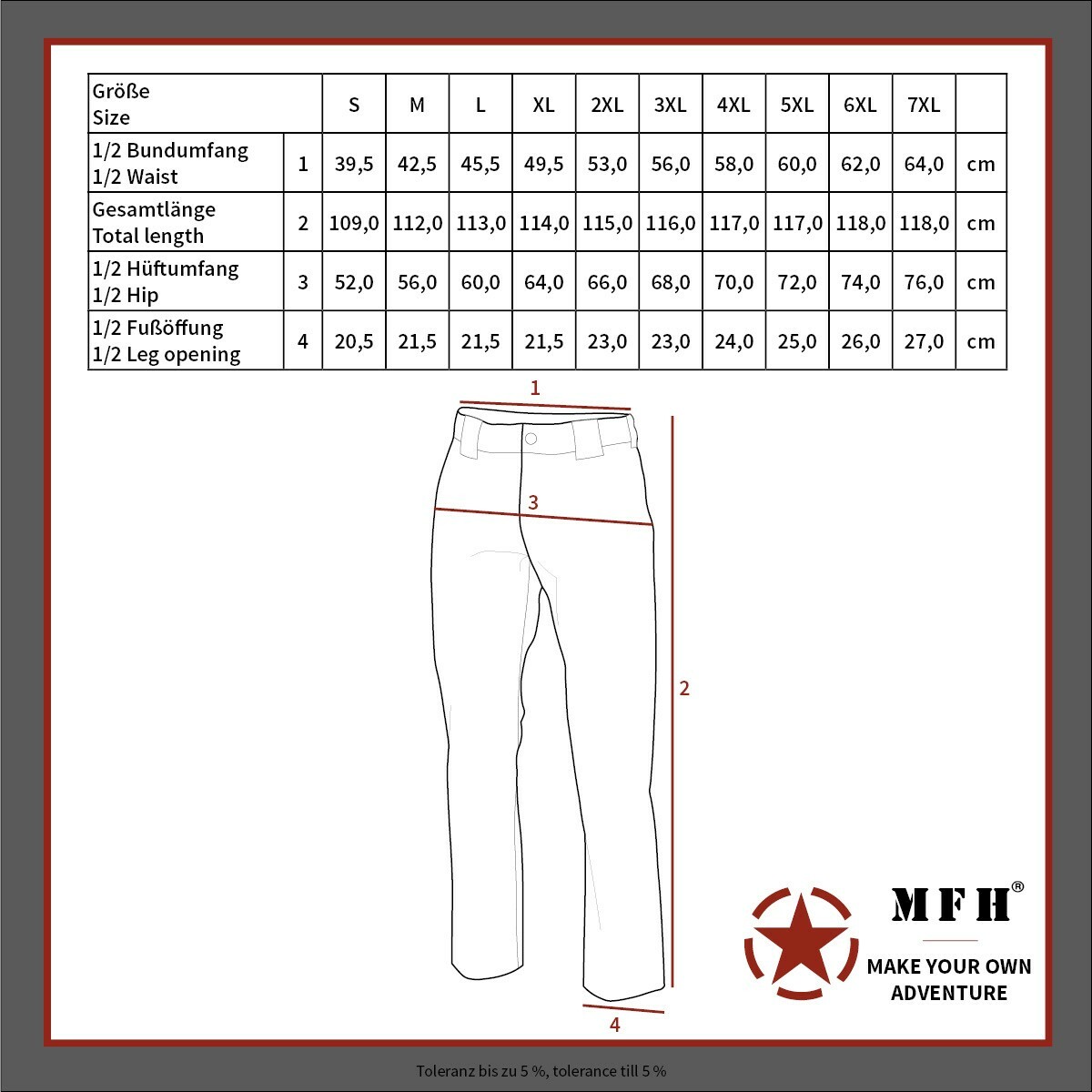 Thumbnail - Mfh Us Kampfhose Bdu Hose Einsatzhose Feldhose Outdoorhose Army Xs-3xl