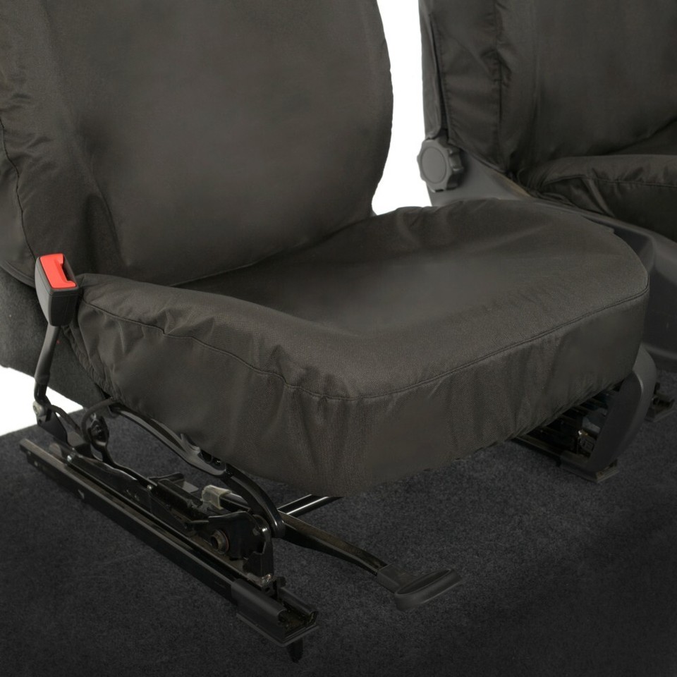 VW Caddy Cargo Anteriore Seat Cover (N° Braccioli) Inc Ricamo (2021 IN