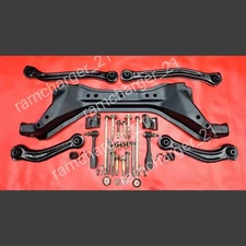 1994-1997 Honda Accord DX LX Rear Crossmember Subframe w Control Arms & Bolts ++