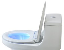 LumaWarm - ELONGATED Heated Electric Warm Toilet Seat Nightlight WHITE New