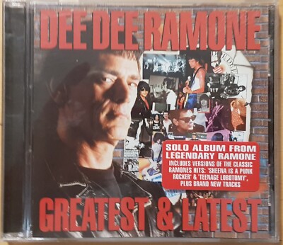 Dee Dee Ramone - Greatest & Latest CD Eagle Records, Ramones, Punk, Punkrock