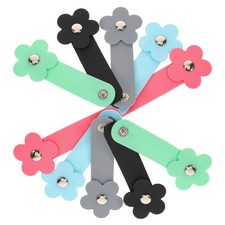 10PCS Cord Winder Organizer: Silicone Earbud Holder Clips - Portable Cable