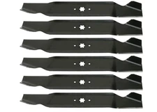 6 USA Mower Blades® High Lift for MTD 490-110-M115 742-04087 942-0616 42" Deck