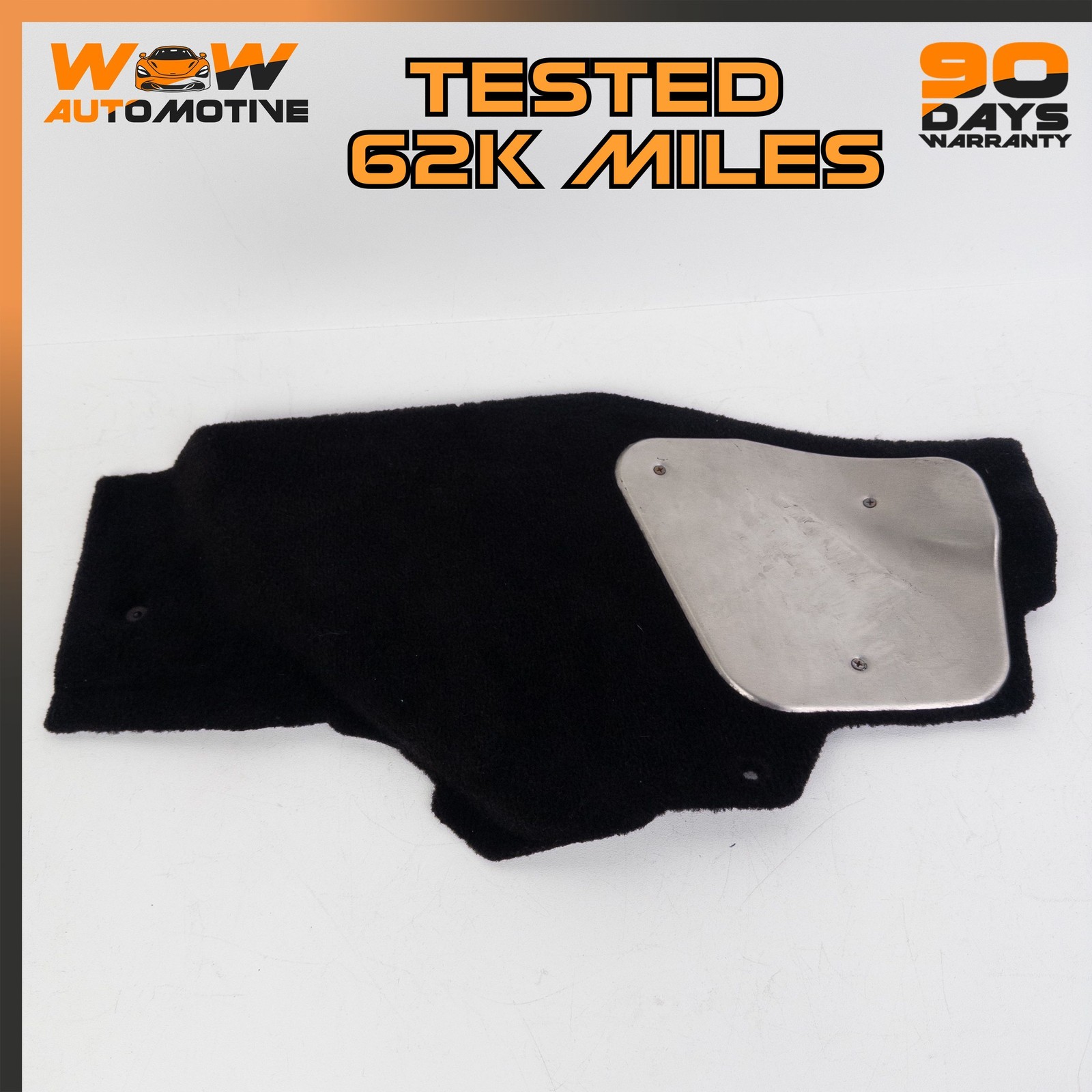 08-19 MASERATI GRANTURISMO S FRONT LEFT CARPET CONSOLE TRIM COVER PANEL OEM