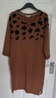 CINNAMON & BLACK & DRESS BY SANDWICH - SMALL (ABOUT UK 12) - CHARITY SALE