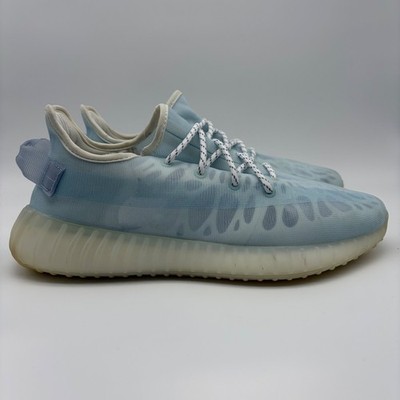 Adidas Yeezy Boost 350 V2 Mono Ice Blue Lace Up Sneakers US Size 11 Men's GW2869
