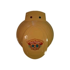 Super Pretzel Soft Pretzel Maker w/ Cheese Warmer Cup Works