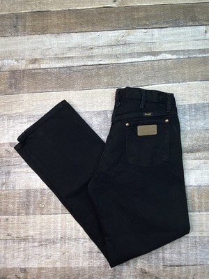 NWOT Wrangler Jeans Mens 32x30 Black Cowboy Cut Original 13MWZWK Rodeo Western