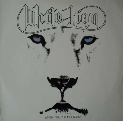 White Lion When The Children Cry Vinyl Single 12inch NEAR MINT Atlantic