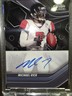 2024 Michael Vick Auto Topps Chrome Black Atlanta Falcons 