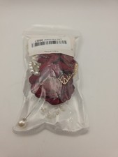 2Pcs Burgundy Rose Corsage and Boutonniere Set, Artificial Wrist Corsage Wristle